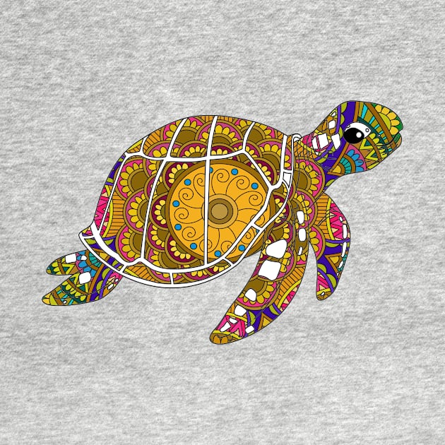 Ethnic Turtle by InfiniIDnC
